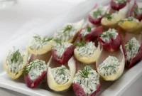 Crisp Endive Boats with Herbed Cream Cheese
