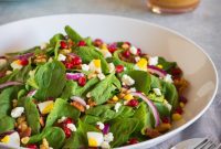 Jeweled Spinach Medley