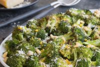 Cheesy Parmesan Roasted Broccoli