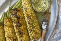 Sizzling Garlic Herb Butter Corn on the Cob