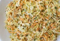 Quick and Creamy Coleslaw