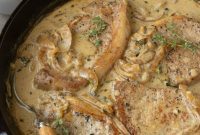 Creamy Sour Cream Pork Chops