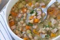 Hearty Instant Pot Navy Bean Soup with Ham