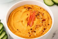 Smoky Red Pepper Hummus