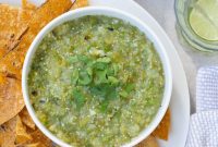 Homemade Tomatillo Salsa Verde Recipe