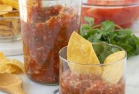 Pellet Grill Smoked Salsa Made Easy