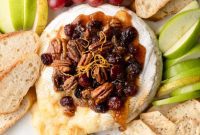 Effortless Baked Brie with Jam