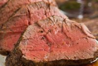 Seared Beef Tenderloin with a Luxurious Cognac Dijon Sauce