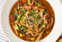 Ultimate Mexican Chicken Tortilla Soup