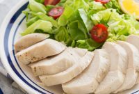 Effortlessly Perfect Poached Chicken Breasts