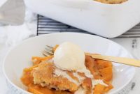 Simply Divine Gluten Free Peach Cobbler