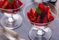 Homemade Balsamic Glazed Strawberries