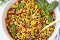 Golden Sweet Corn and Crispy Bacon Succotash