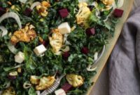 Vibrant Roasted Vegetable and Kale Bowl