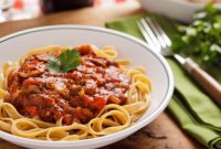 Mushroom and Tomato Ragu
