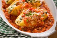 Creamy Ricotta Stuffed Shells