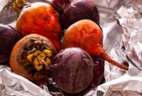 Tender Foil-Roasted Beets