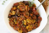 Aromatic Garlic and Thyme Roasted Tomatoes