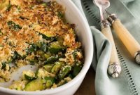 Golden Parmesan Zucchini Gratin
