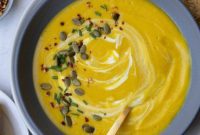 Velvety Butternut Apple Comfort Soup