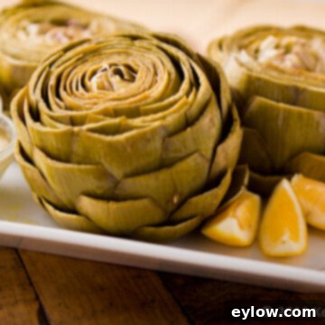 Steamed Artichokes with Dipping Sauce | AFoodCentricLife.com
