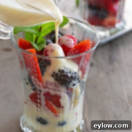 sabayon with berries | afoodcentriclife.com