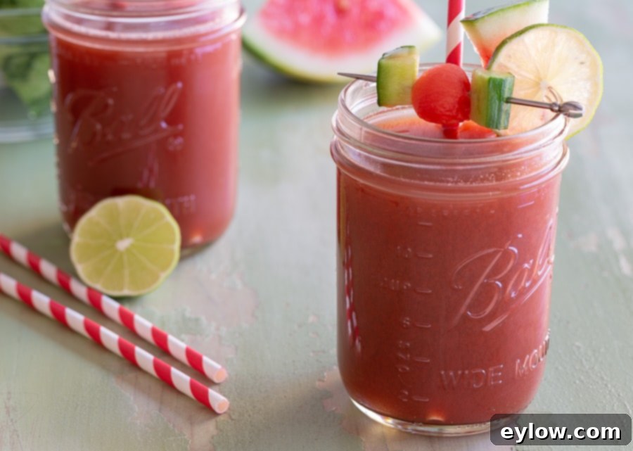 Watermelon Cucumber Refresher 3 watermelon cucumber juice with lime | afoodcentriclife.com