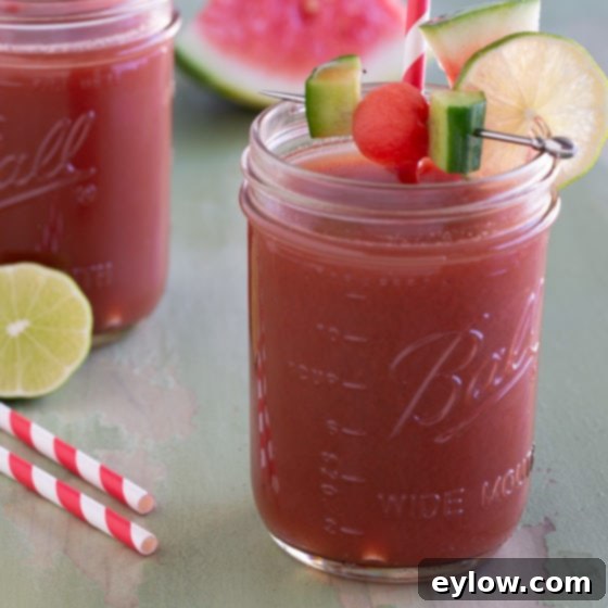 Watermelon Cucumber Refresher 5 jars of watermelon cucumber juice \ afoodcentriclife.com