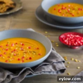 Golden Root Comfort Soup 7 Curried Butternut Carrot Soup|AFoodCentricLife.com