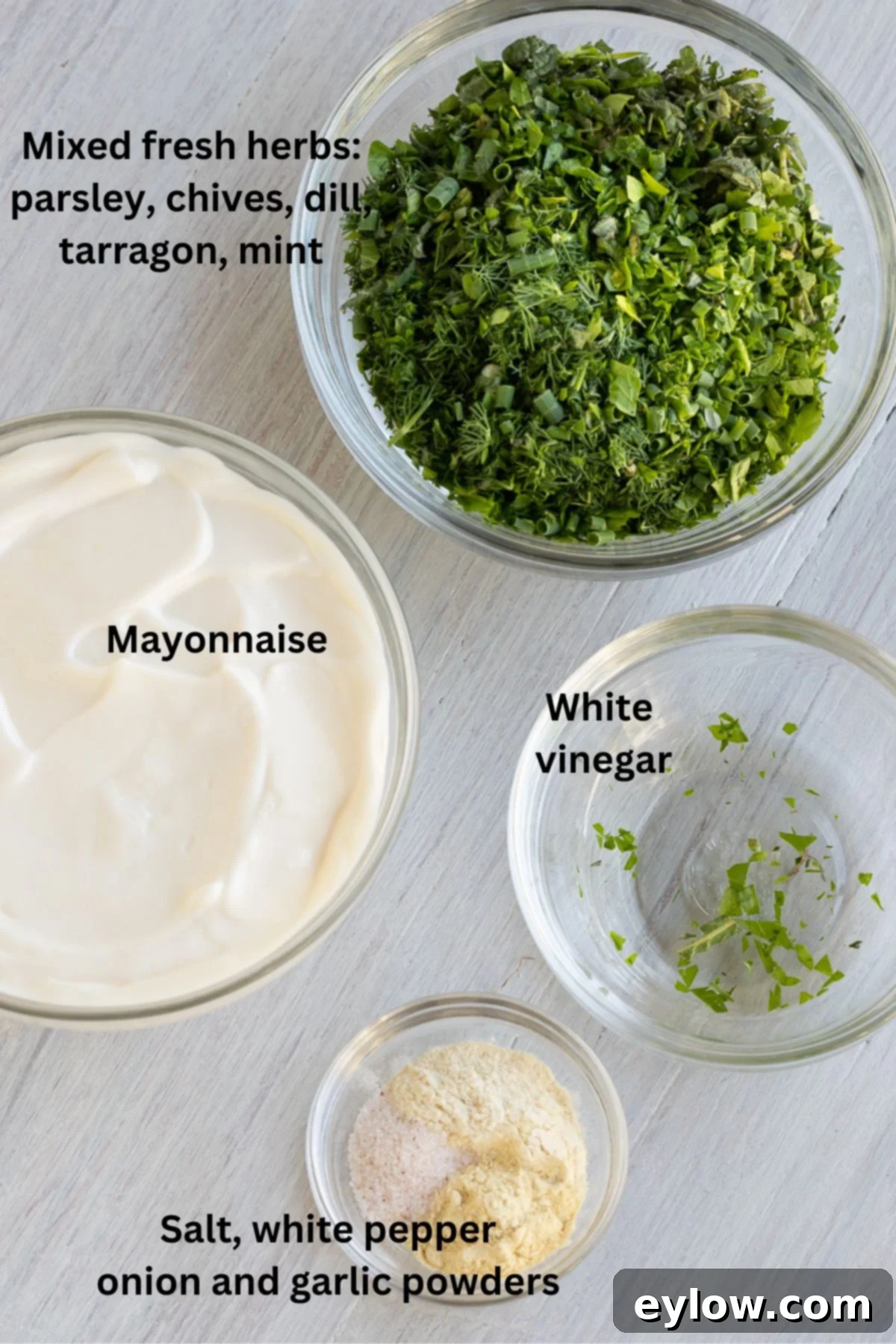 Effortless Green Goddess Dip and Dressing 3 Ingredients for green goddess dressing and dip with lots of fresh green herbs.
