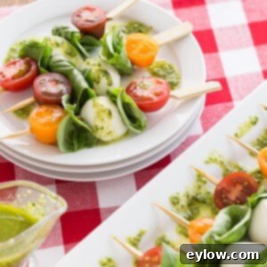 Quick Caprese Bites with Homemade Basil Vinaigrette 6 img 3600 5