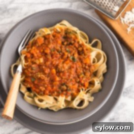 Bison Bolognese Meat SauceAFoodCentricLife.com