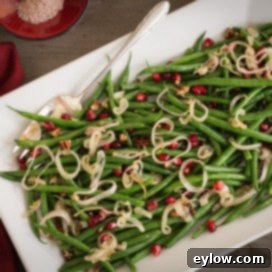 Thanksgiving Green Beans | AFoodCentricLife.com