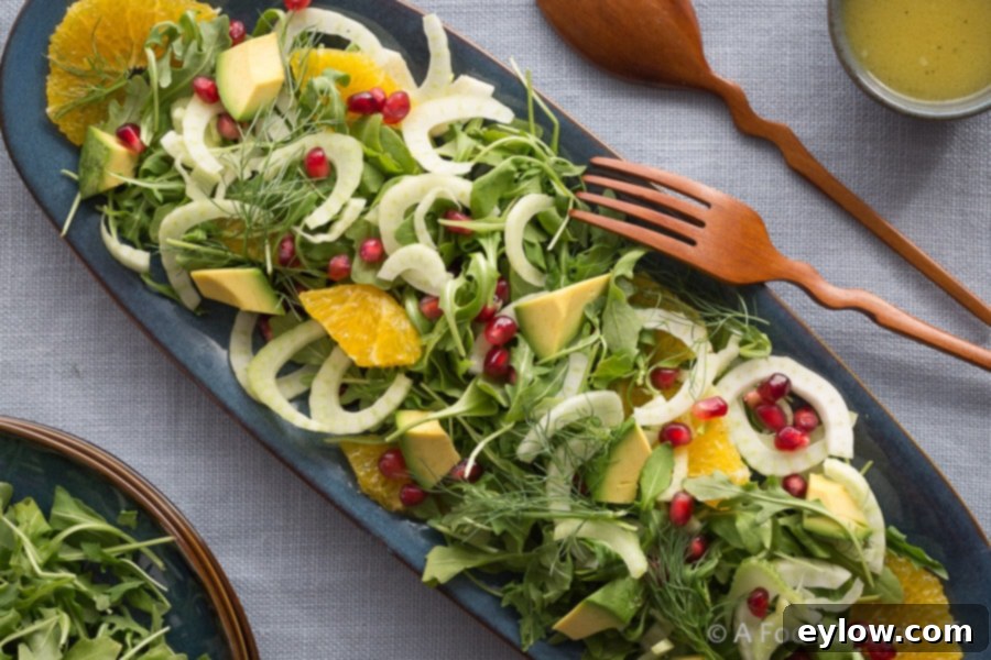 Big platter of the colorful salad.