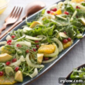 Fennel Orange Salad with Orange Vinaigrette