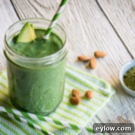Avocado Matcha Dream Smoothie 6 matcha avocado smoothie | AFoodCentricLife.com