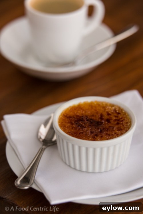 Zesty Orange Brulee 6 orange ginger creme brulee|AFoodCentricLife.com