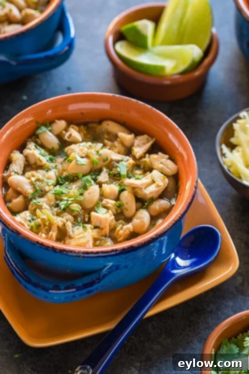 One-Pot White Chicken Chili 2 white chicken chili | AFoodCentricLife.com