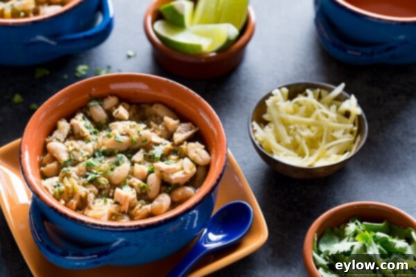 One-Pot White Chicken Chili 4 White Chicken Chili | AFoodCentricLife.com