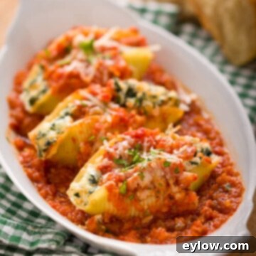 hale and ricotta stuffed shells | AFoodcentricLife.com