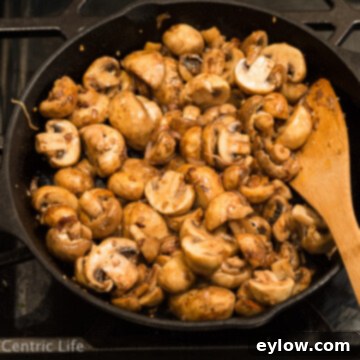 Steakhouse Roasted Mushrooms|AFoodCentricLife.com
