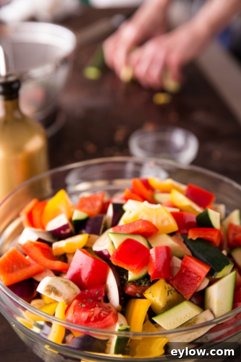 roasted vegetable ratatouille