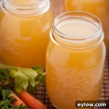 Homemade Chicken Broth | AFoodCentricLife.com