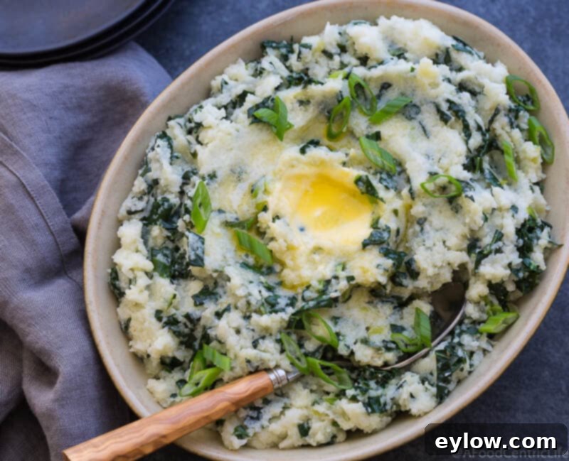 Cauliflower colcannon | AFoodCentricLife.com